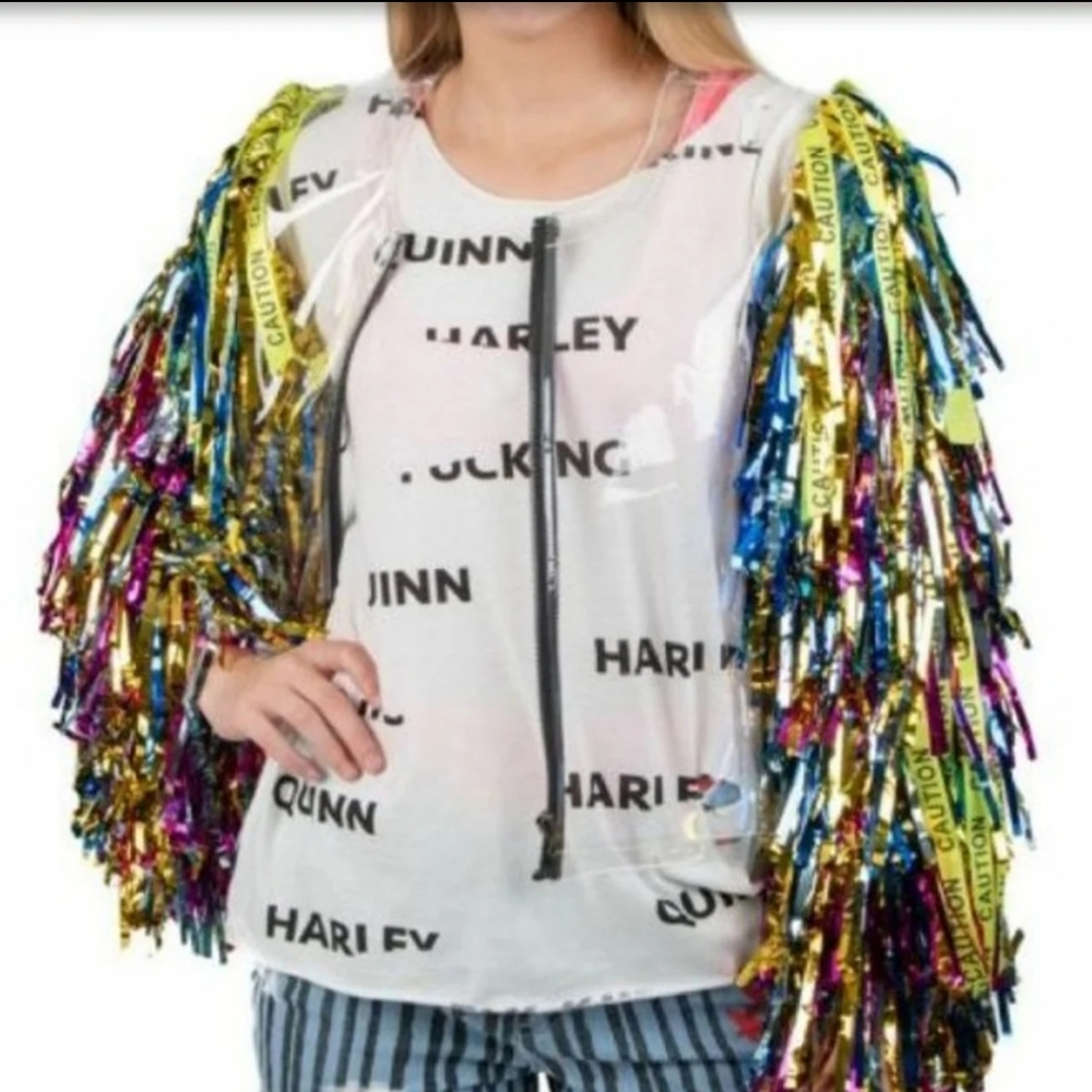 L/XL Birds of Prey Harley Quinn Inspired Jacket